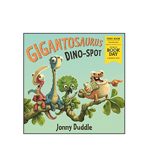 Book cover for Gigantosaurus: Dino-Spot