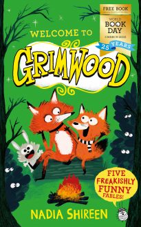 Book cover for Grimwood: Five Freakishly Funny Fables