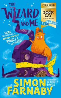 Book cover for The Wizard and Me: More Misadventures of Bubbles the Guinea Pig