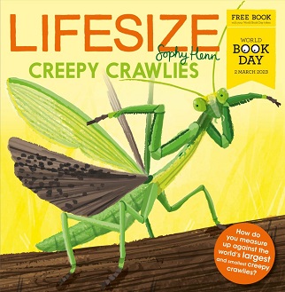 Book cover for Lifesize Creepy Crawlies