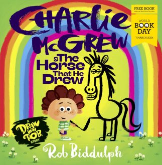Book cover for Charlie McGrew & the Horse That He Drew