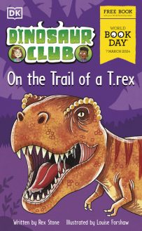 Book cover for On the Trail of a T. rex